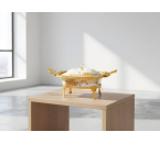 Wadah Saji Persegi Klasik motif Gemini CRM35